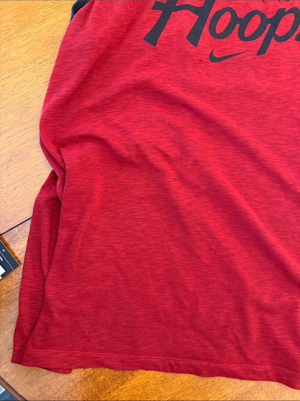 Nike Red 'Hoops' Tank Top with Black Trim - xxl - Picture 3 of 6
